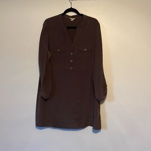 Gently used fossil silk dress or silk dress shirt. Pit to pit 22.5 xl